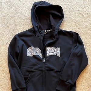 Burton size large black ski/snowboard hoodie